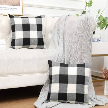 Gracie Oaks Shong Plaid Pillow Cover Wayfair